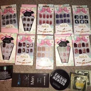 10 fake nails set nail accesories
